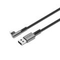 Thumbnail image of Cygnett Unite Right-angle Lightning To USB-A Cable 1m Black