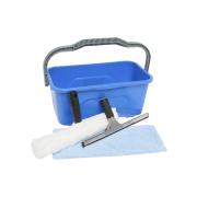 Window Cleaning Kit With Bucket Cloth Channel & T-Bar