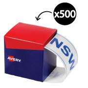 Avery NSW Shipping Label 100 X 150.4mm Blue/white 500 Labels