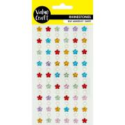 Arbee Rhinestone Adhesive Flower Pearl 1 Sheet