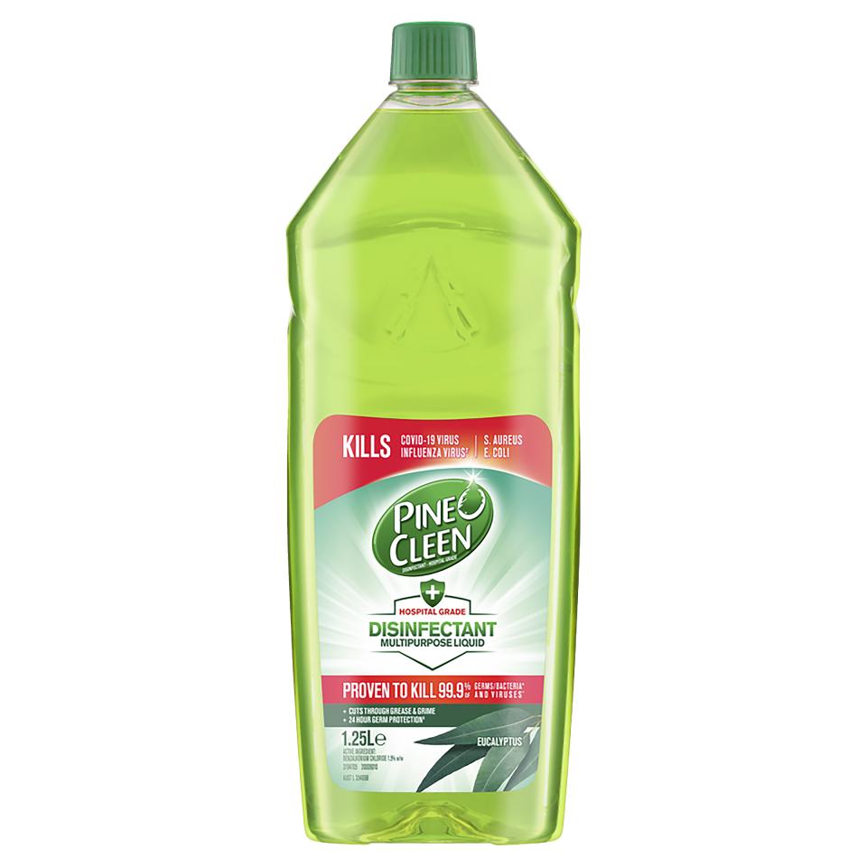 Pine O Cleen Antibacterial Disinfectant Liquid Eucalyptus 1.25L