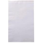 Winc Writing Pad Foolscap Ruled Recycled 50gsm White 100 Sheets