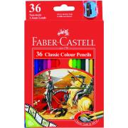 Faber-castell Classic Coloured Pencils Pack Of 36
