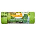 Thumbnail image of Envirostar 80 Litre Green Compostable Bin Liner 23um Printed Roll 20 Carton 10