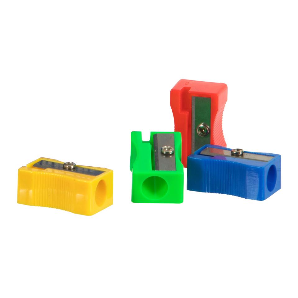 Celco Plastic Sharpener 1 Hole Assorted Colours