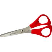 Officemax Blunt End Scissors Right Handed 130mm Red