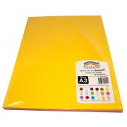 Rainbow Cardboard 220gsm A3 Assorted Warm Tones Pack 50