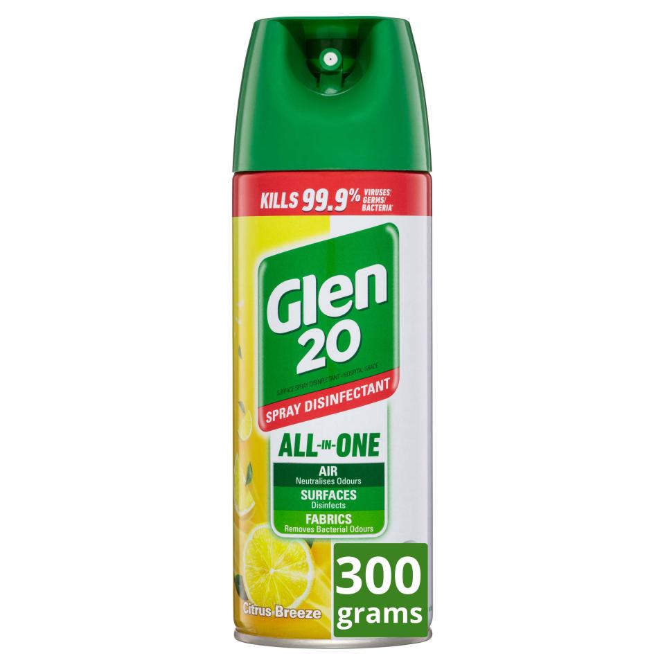 Glen 20 Dettol Disinfectant Citrus Breeze 300g Winc
