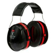 3M PELTOR Optime III Headband Format Earmuff H540A Black and Red Class 5 SLC80 33dB