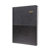 Collins Debden 2027 Vanessa Diary A5 Day To Page Black