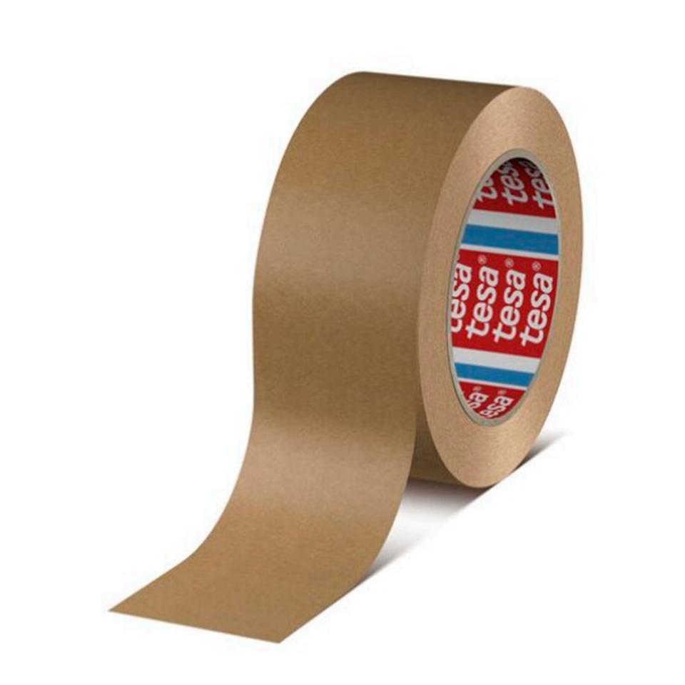 Tesa 4903 Paper Packaging Tape 48mm X 50m Long Brown Carton 36 Image