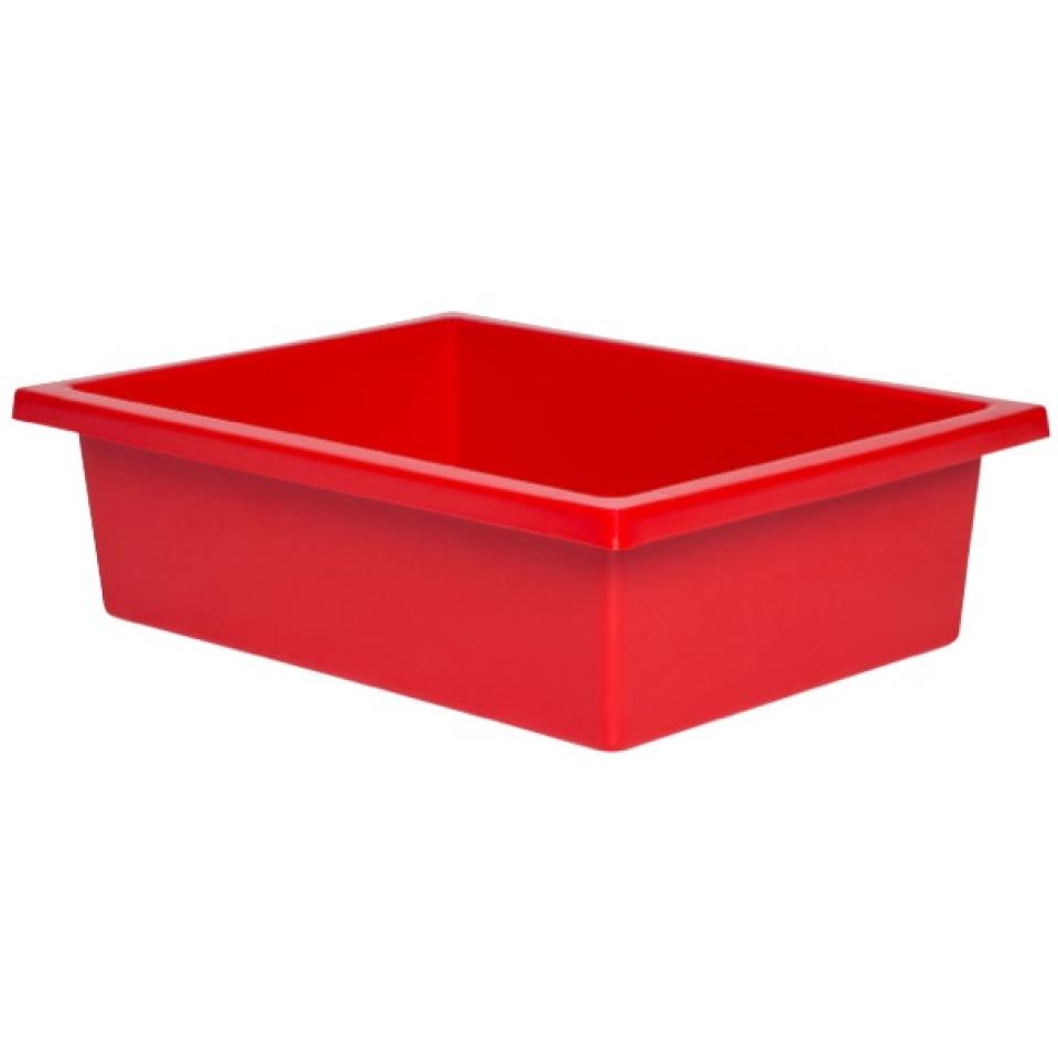 Elizabeth Richards Plastic Tote Tray 125(h) x 320(w) x 430(d)mm Red