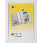 Marbig 22006 Prest Folder Flic File 20 Pockets A4