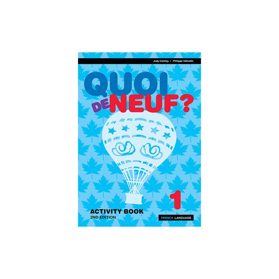 Quoi De Neuf 1 Activity Book Judy Comley Et Al 2nd Edition