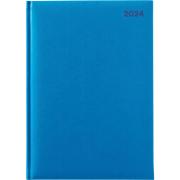 Winc 2024 Soft Touch Hard Cover Diary A5 Day to Page Blue