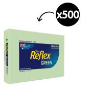 Reflex Coloured Copy Paper A4 80gsm Green Ream 500