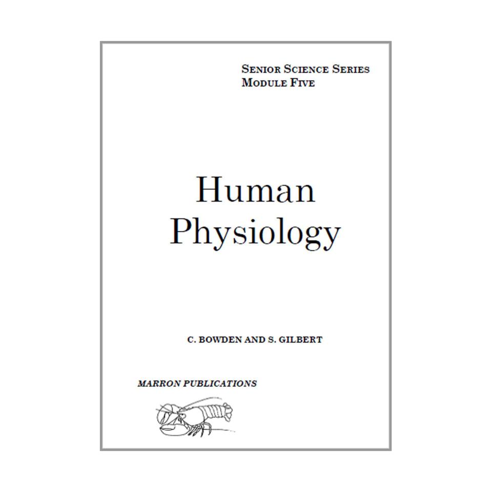 Marron Publications Human Physiology