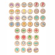 Freckled Frog Indigenous Symbols Matching Pairs