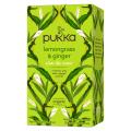 Thumbnail image of Pukka Lemongrass &amp; Ginger Enveloped Tea Bags Pack 20