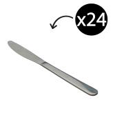 Connoisseur Flat Stainless Steel Table Knife Box 24