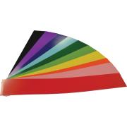 Rainbow Coloured Sentence Card 640 X 102mm 100 Sheets Assorted