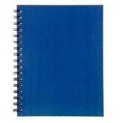 Spirax Hard Cover Notebook Side Opening A5 225 x 175mm 200 Page Royal Blue