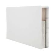 Codafile 191108 Lateral File Foolscap 367 x 242mm Concertina Wallet 100mm expansion White Box 25
