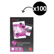 GBC Gloss Binding Cover A4 250 GSM White Pack 100