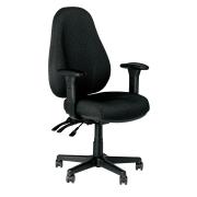 Buro Persona 24/7 Managerial Chair High Back with Nylon Base and Adjustable Arms Fabric