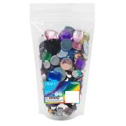 Arbee Craft Rhinestones Flatback Multicolour Assorted 250g
