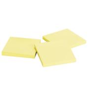 Nallawilli Office Wares Sticky Notes 76X76mm Yellow 100 Sheet Pad Pack 12