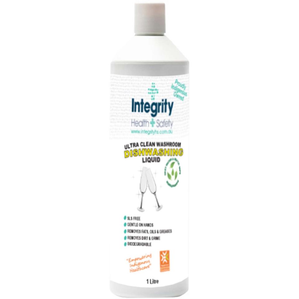 Integrity Health & Safety Dishwashing Liquid 1 Litre Bottle Image