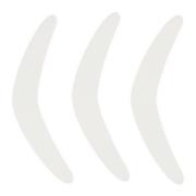 Arbee Card Diy Boomerangs 40 Piece