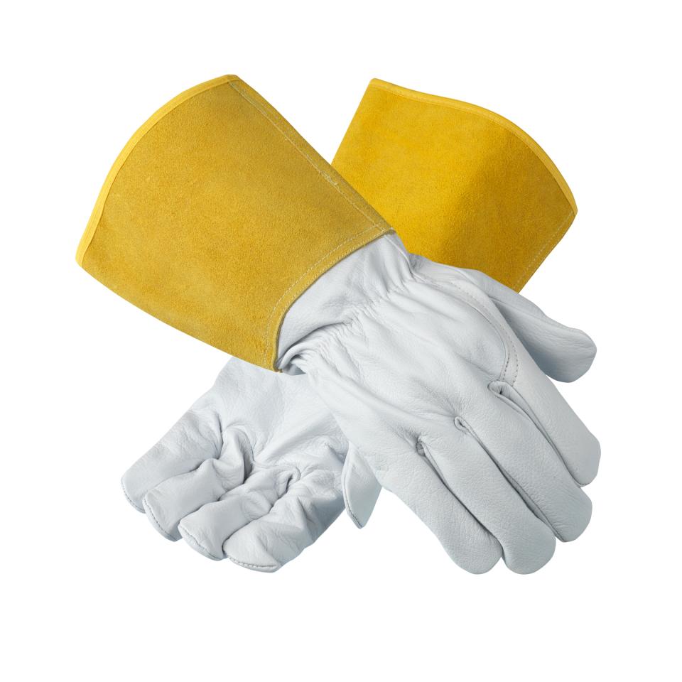 Ansell Activarmr 43-217 Leather Tig Welding Gauntlet Glove