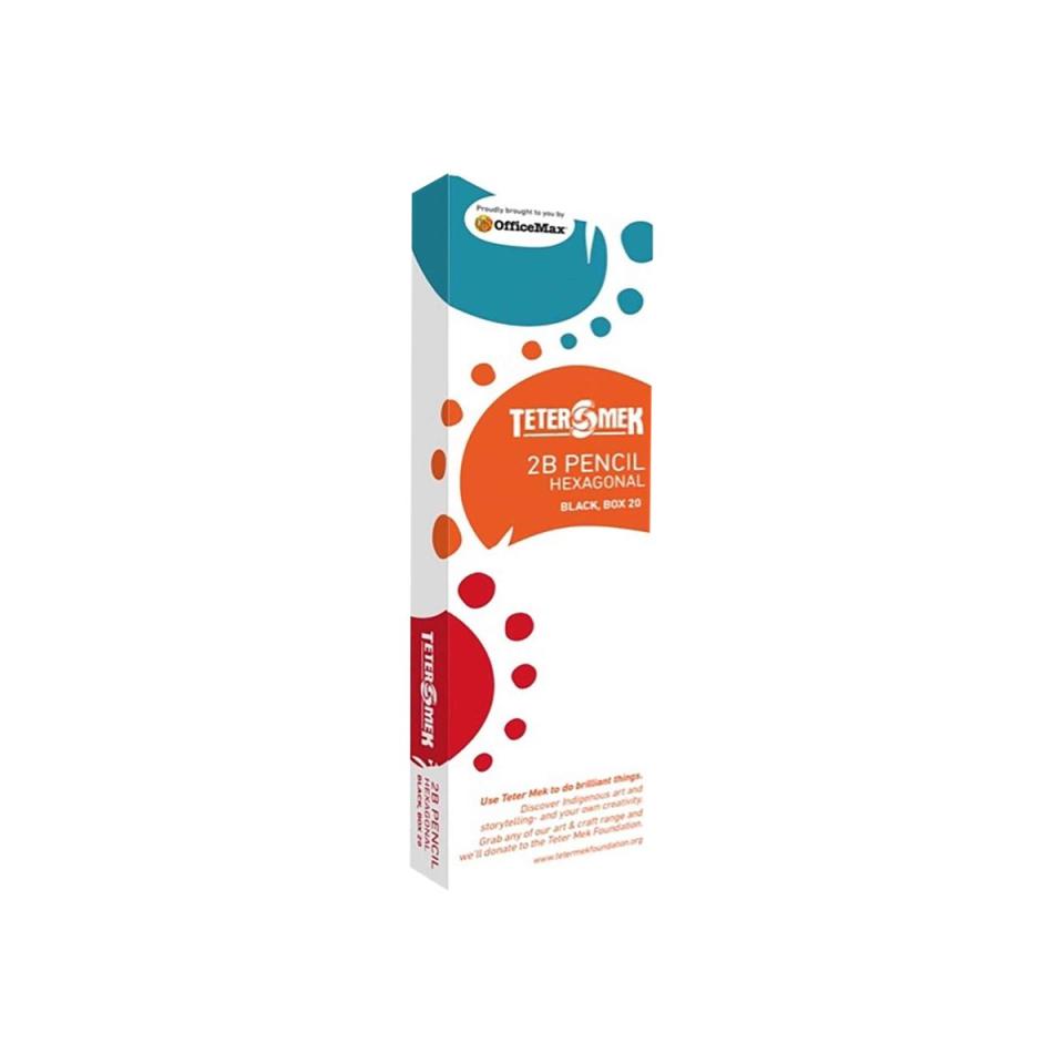 Teter Mek 2B Hexagonal Lead Pencils Black Box 20 Image
