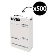 Uvex Uve1003 Cleaner Lens Wipes Clear Box 500