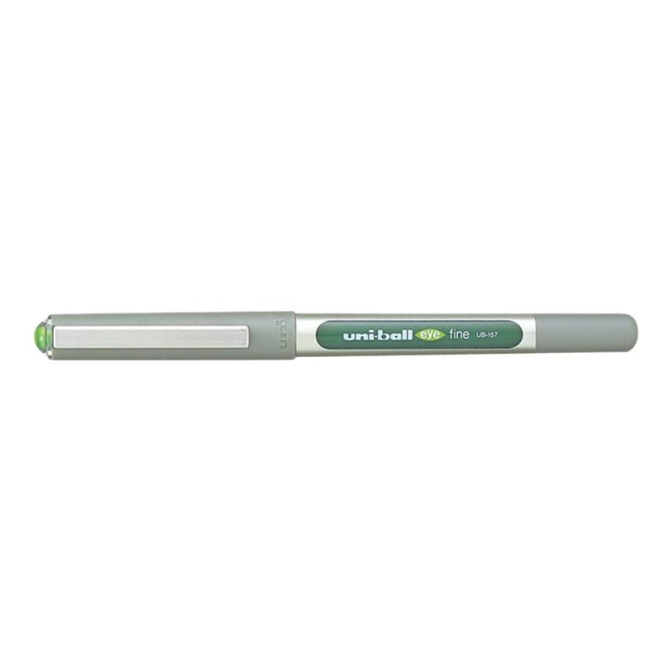 Uni-ball UB157 Eye Rollerball Pen Fine 0.7mm Light Green Each