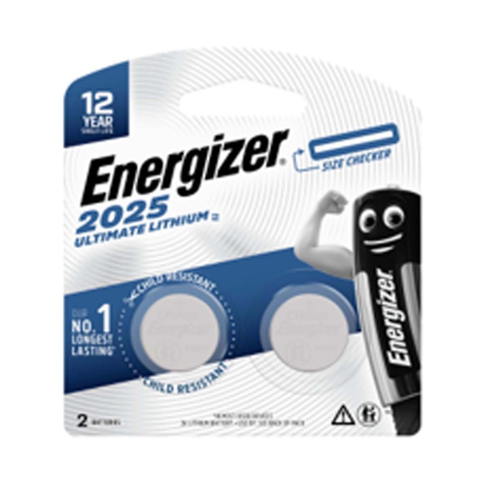 Energizer Ultimate Lithium Coin Battery 2025 3V Pack 2