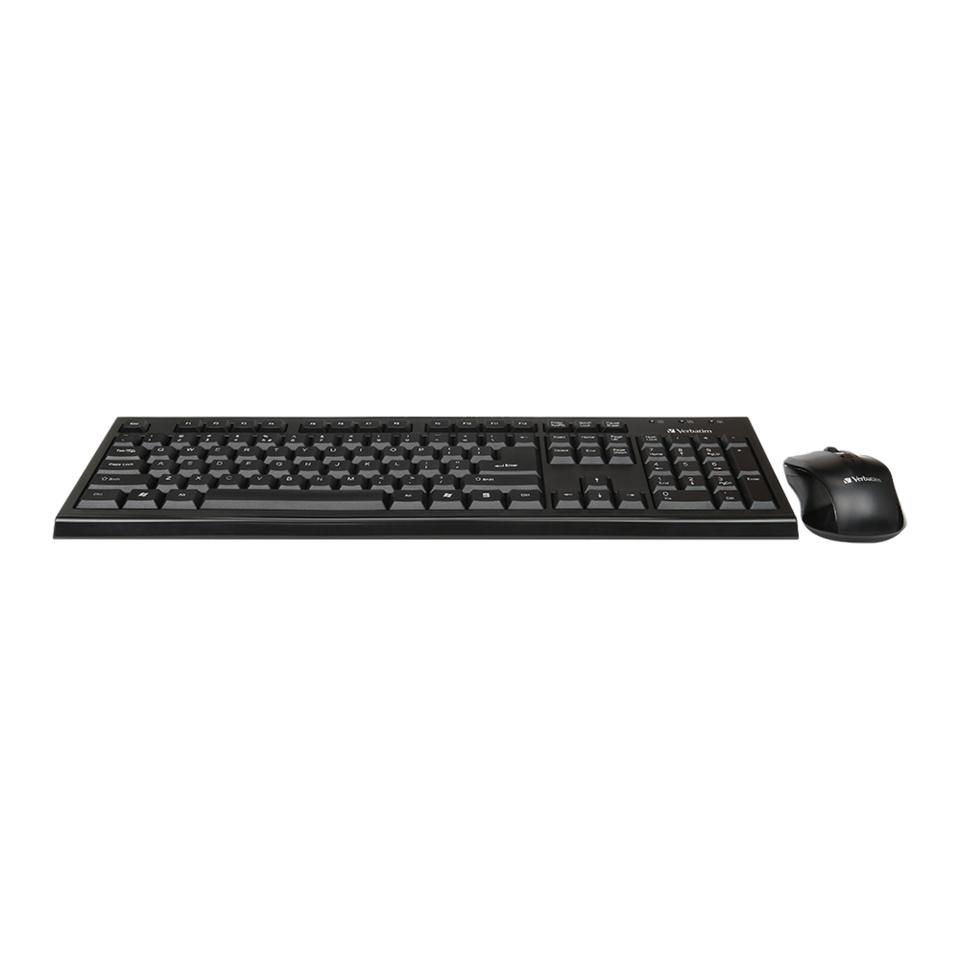 Verbatim Keyboard & Mouse Combo Black Winc