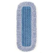 Rubbermaid Commercial HYGEN 45cm Microfibre Wet Mop Pad High Absorbancy Blue