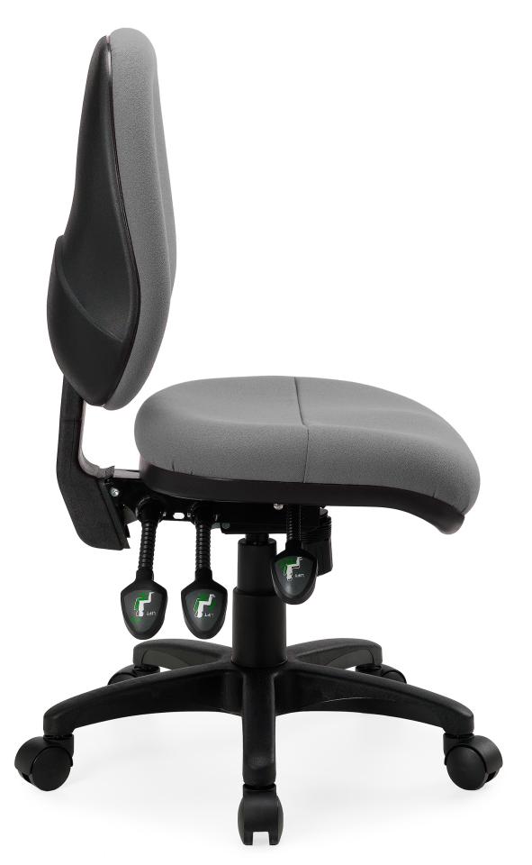 Delta Plus Comfort Duo High Back Task Chair 3 Lever Large ...