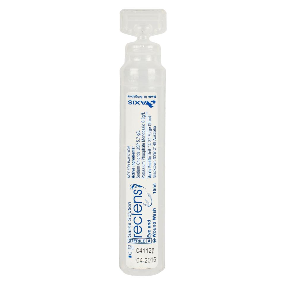 Uneedit Eye Wash Solution 15ml Single Use