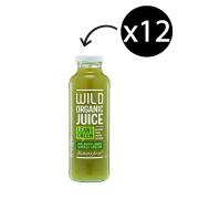 Wild One Organic Juice Lean And Green 360ml Glass Carton 12