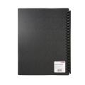 Thumbnail image of Winc Display Book A4 Refillable 20 Pocket Clear Front Cover/Black