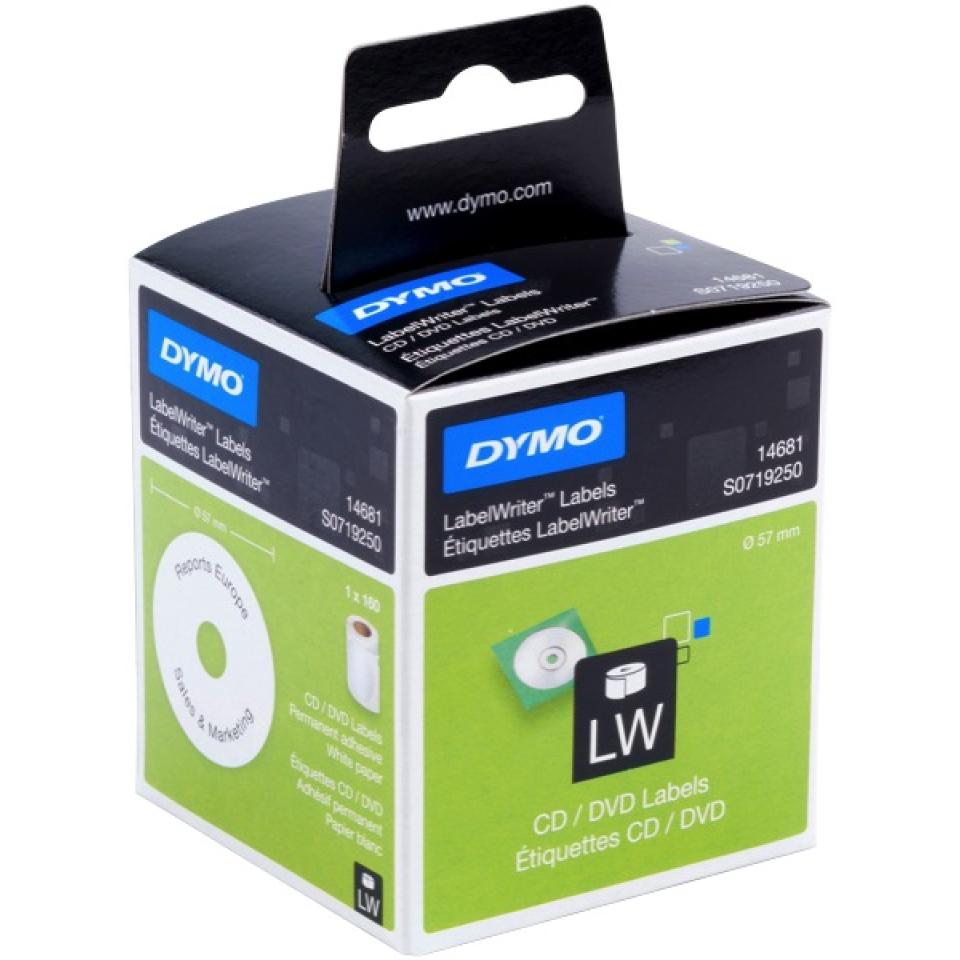 Dymo Label Writer CD DVD Labels 57mm