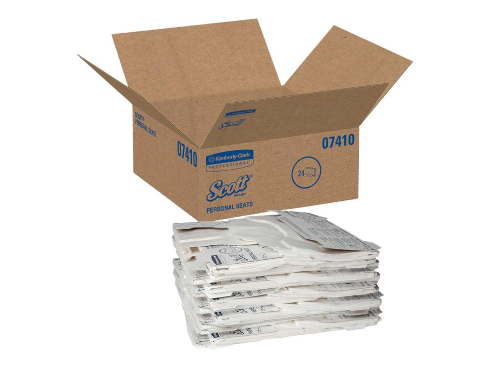 Scott 7410 Toilet Seat Covers 125 Sheets Per Pack Winc