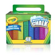 Crayola Sidewalk Washable Chalk Box 48