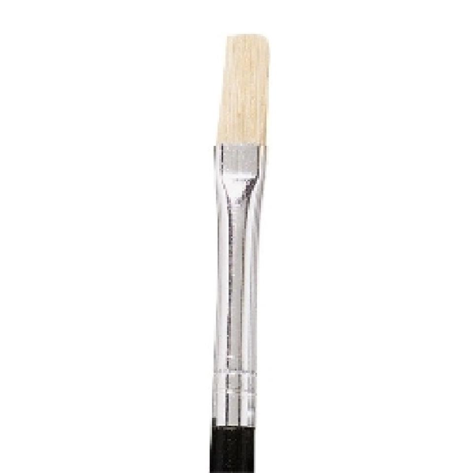 Winc 2777 Flat Paint Brush No.6 Hog Hair Black Winc