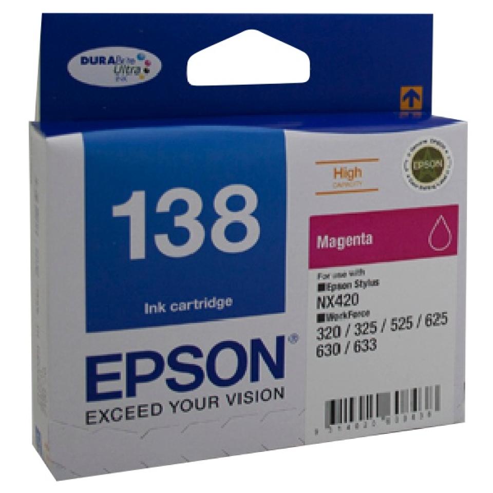 Epson 138 Magenta Ink Cartridge - C13T138392