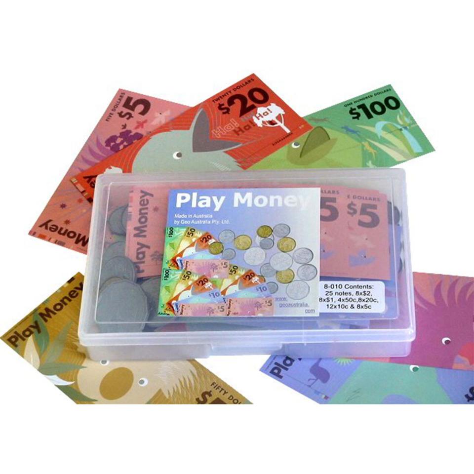 Geo Australia Money Play All Notes And Coins Pack Of 73 Image